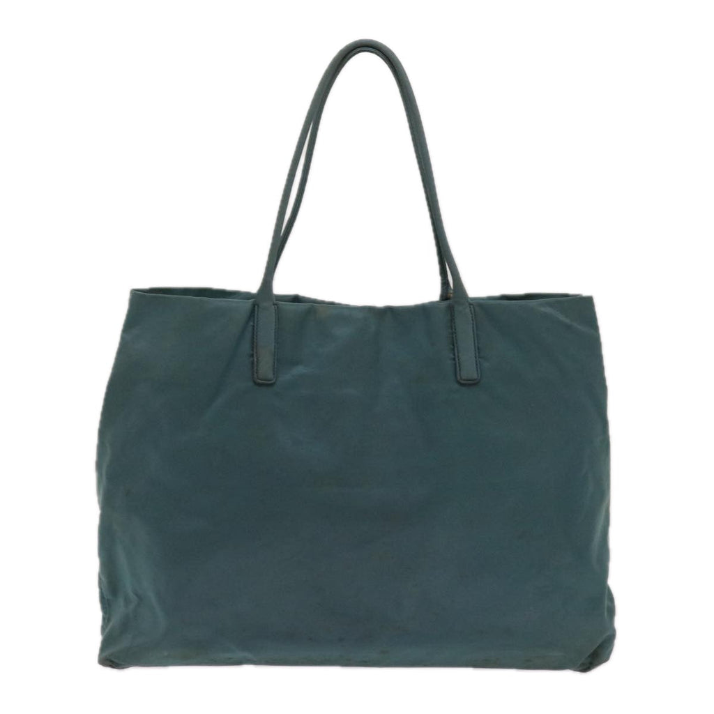 PRADA Hand Bag Nylon Blue  63795