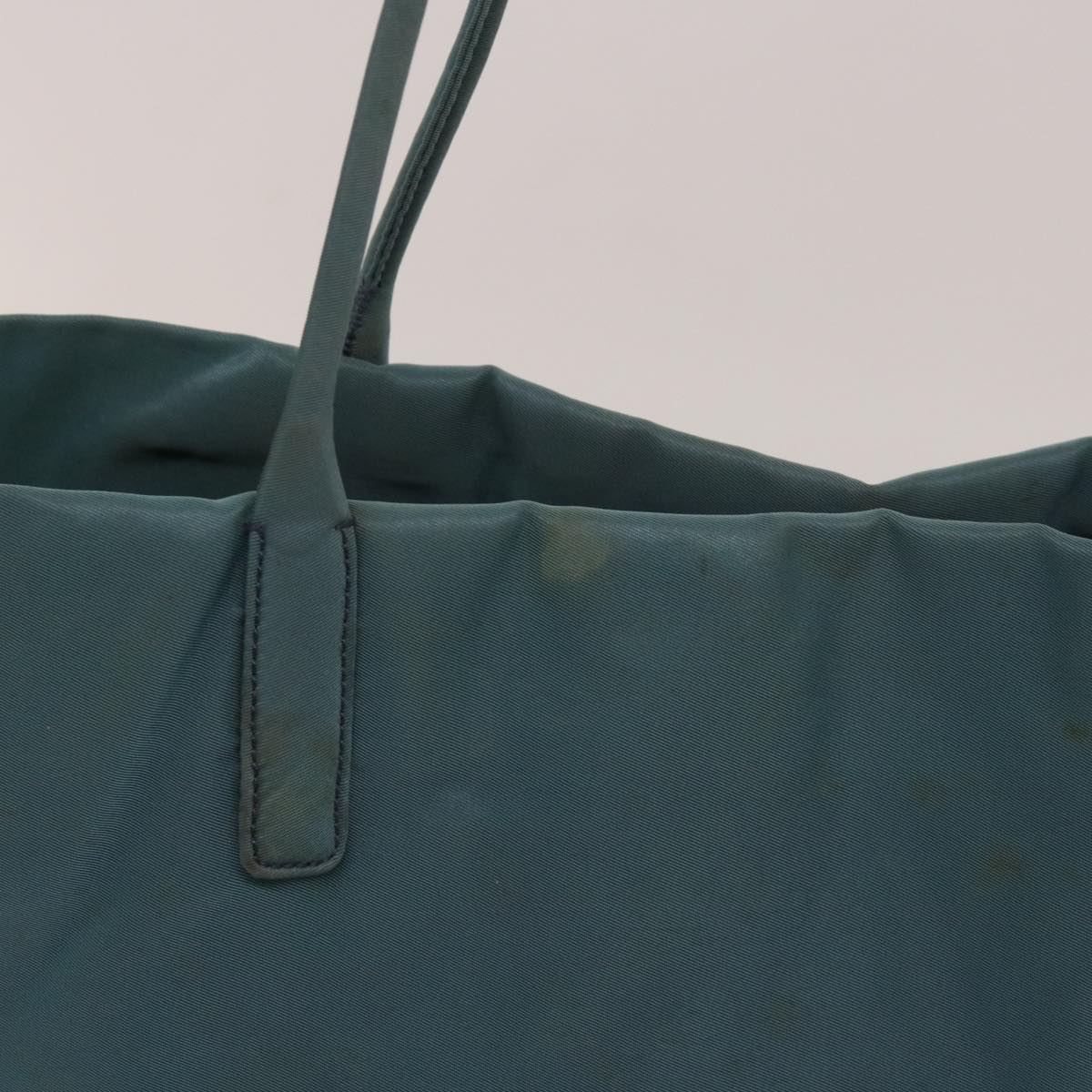 PRADA Hand Bag Nylon Blue  63795
