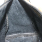 FENDI Zucca Canvas Hand Bag Black Brown63796