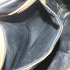 FENDI Zucca Canvas Hand Bag Black Brown63796