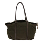 PRADA Tote Bag Nylon Khaki  63810