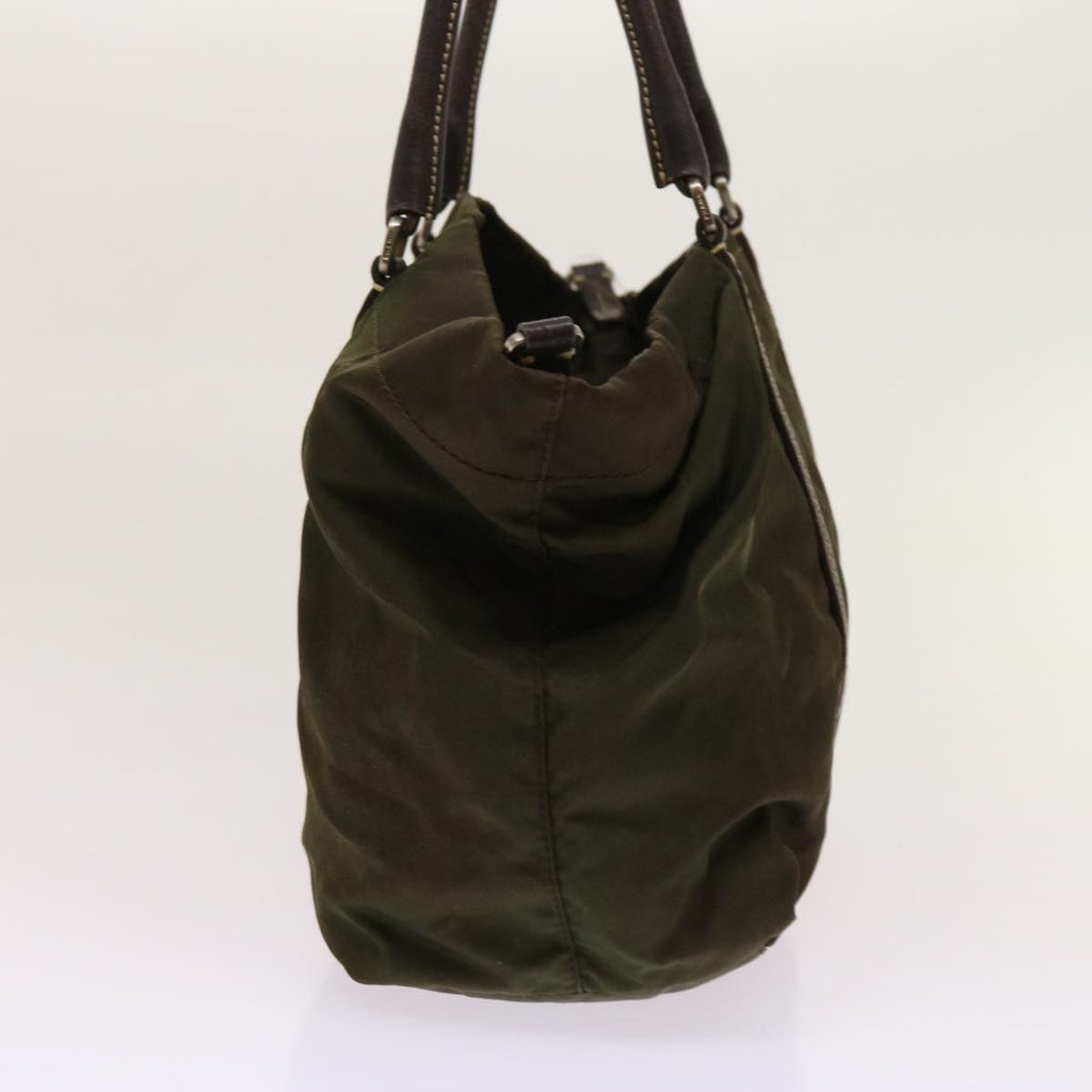 PRADA Tote Bag Nylon Khaki  63810