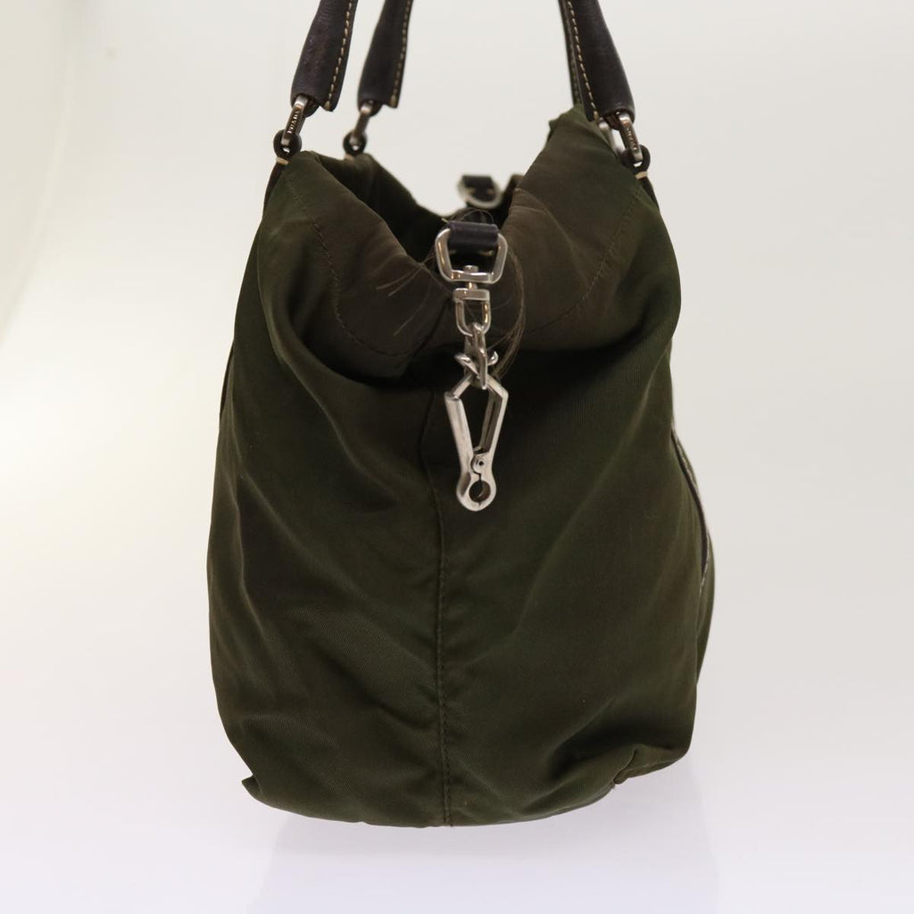 PRADA Tote Bag Nylon Khaki  63810