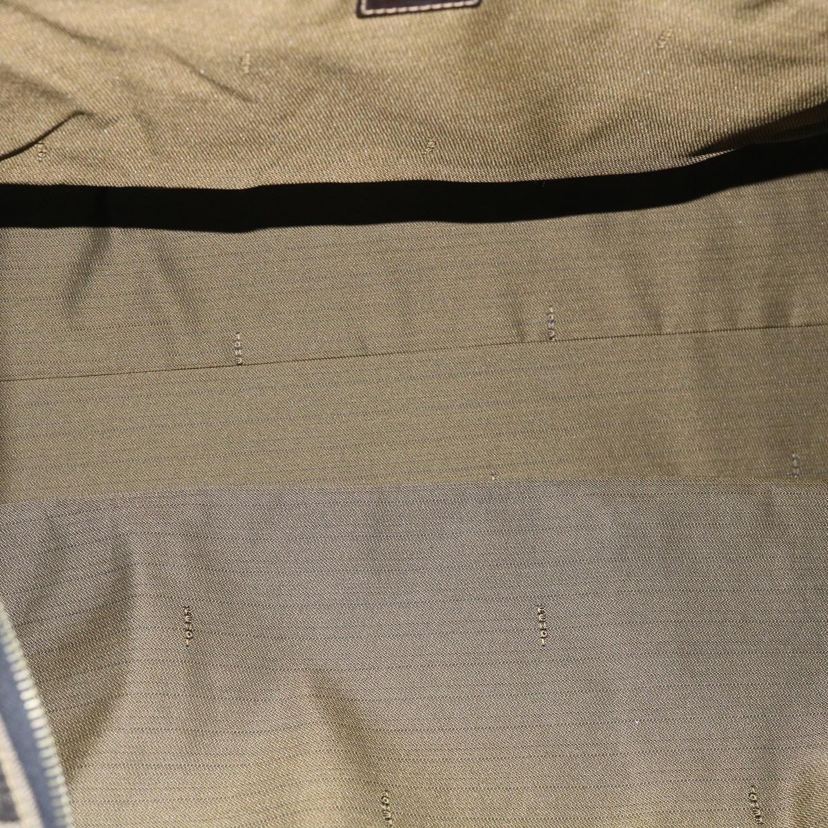 FENDI Zucca Canvas Shoulder Bag Black Brown63819