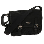 PRADA Shoulder Bag Nylon Black  63850