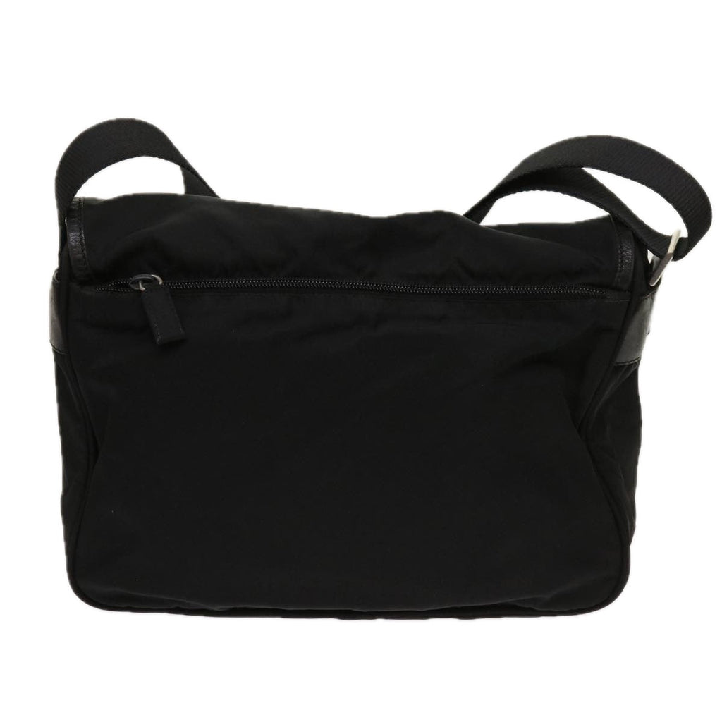 PRADA Shoulder Bag Nylon Black  63850