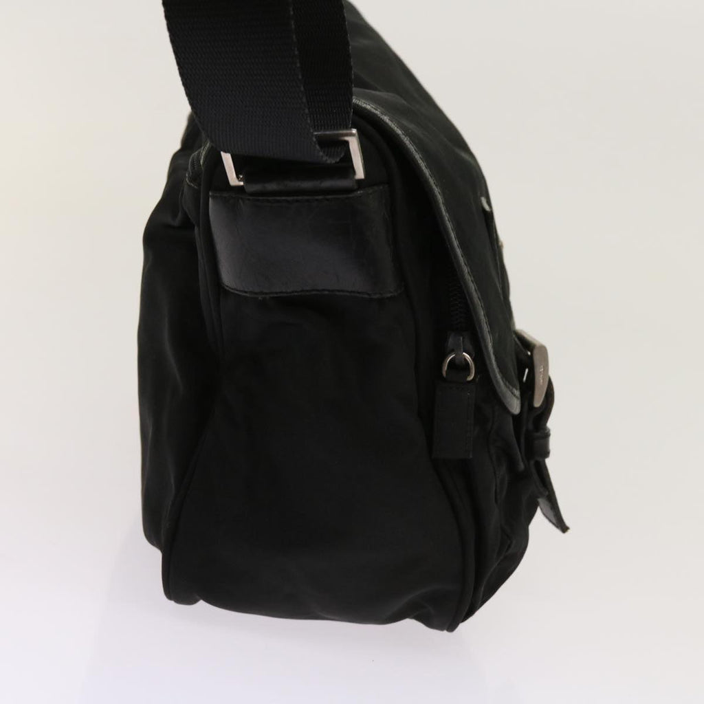 PRADA Shoulder Bag Nylon Black  63850
