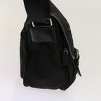 PRADA Shoulder Bag Nylon Black  63850
