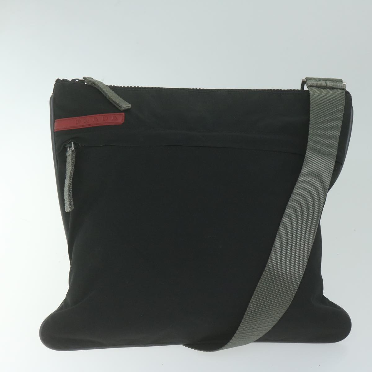 PRADA Sports Shoulder Bag Nylon 2Set Black  63892