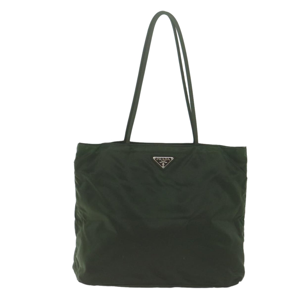 PRADA Shoulder Bag Nylon Khaki  63894