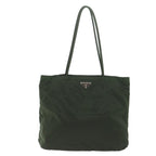 PRADA Shoulder Bag Nylon Khaki  63894