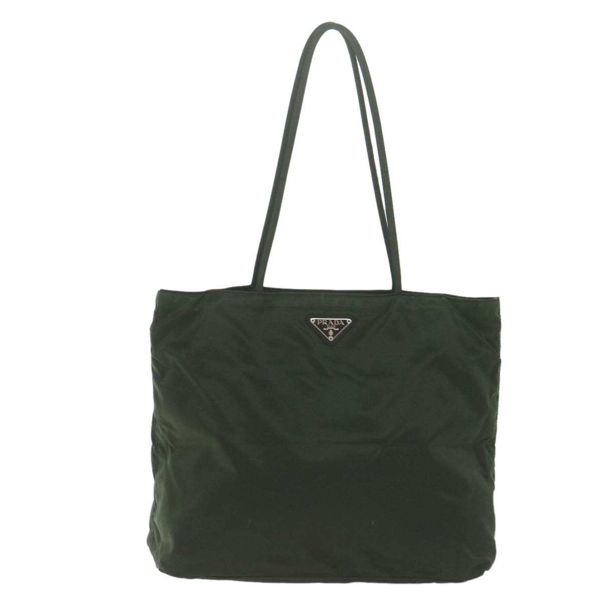 PRADA Shoulder Bag Nylon Khaki  63894