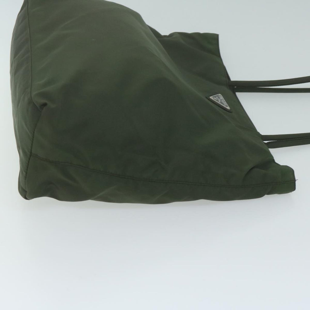 PRADA Shoulder Bag Nylon Khaki  63894