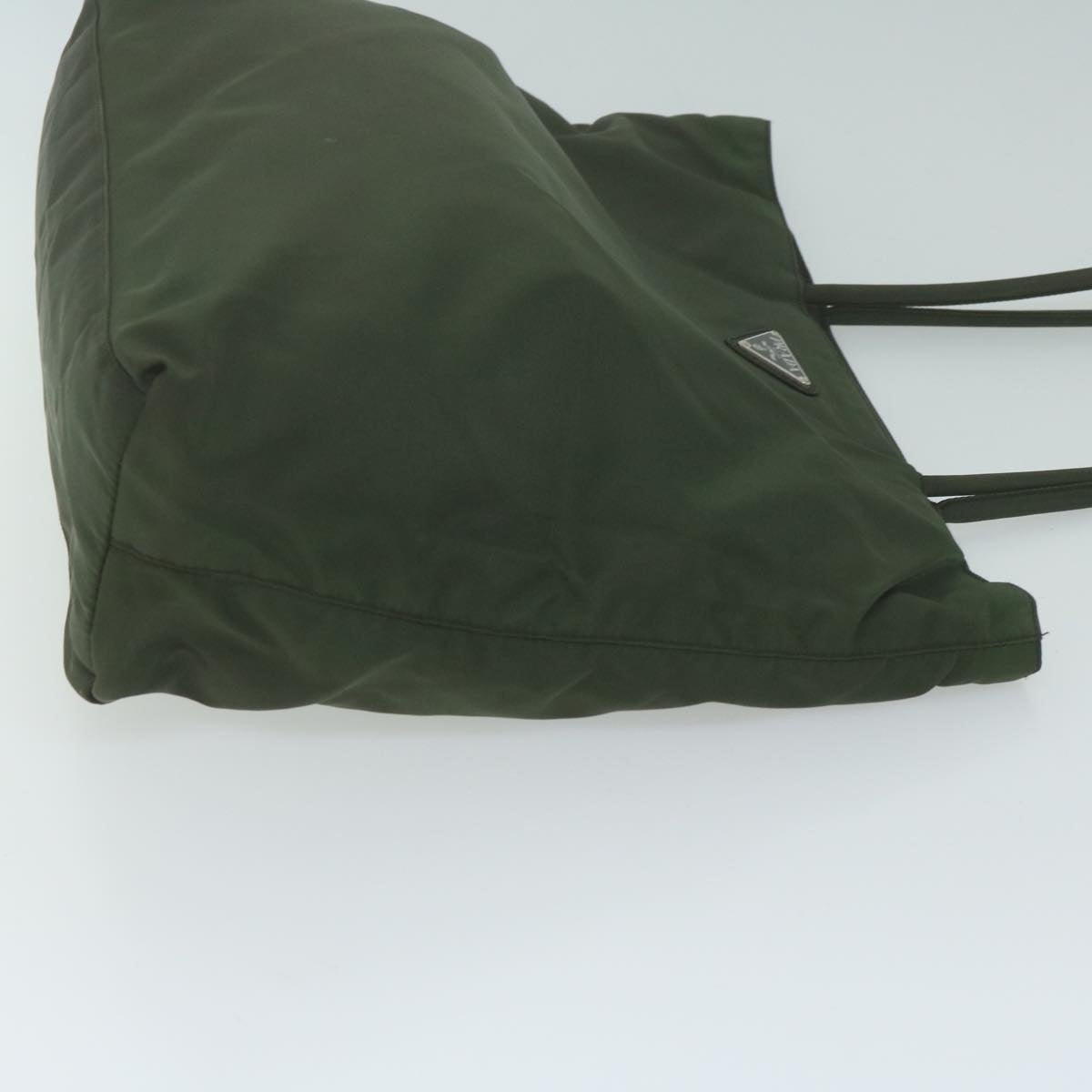 PRADA Shoulder Bag Nylon Khaki  63894