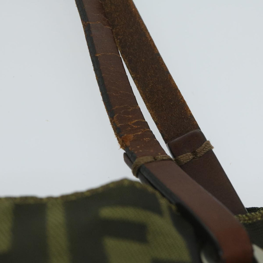 FENDI Zucca Canvas Tote Bag Black Brown63898