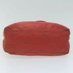 PRADA Hand Bag Nylon Red  63900