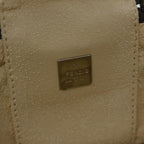 FENDI Zucca Canvas Vanity Pouch Brown Black63932