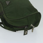 PRADA Hand Bag Nylon Khaki  63973