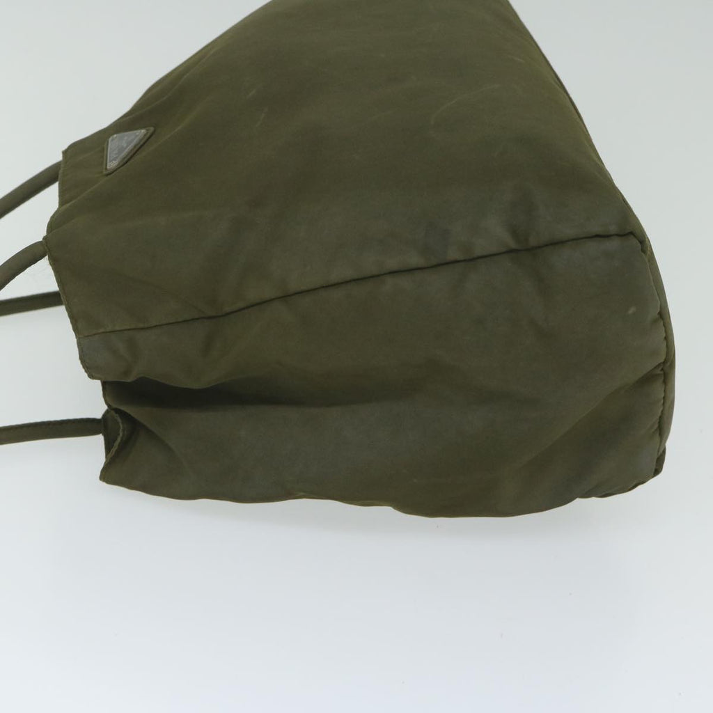 PRADA Tote Bag Nylon Khaki  63975