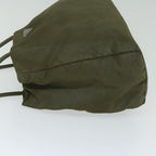 PRADA Tote Bag Nylon Khaki  63975