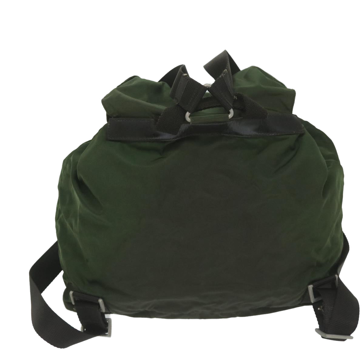 PRADA Backpack Nylon Khaki  63976