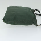 PRADA Shoulder Bag Nylon Green  63977