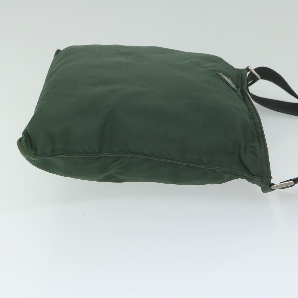 PRADA Shoulder Bag Nylon Green  63977