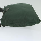 PRADA Shoulder Bag Nylon Green  63977