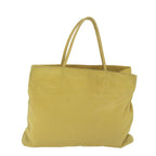 PRADA Tote Bag Nylon Yellow  63980
