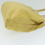 PRADA Tote Bag Nylon Yellow  63980