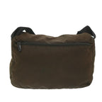 PRADA Shoulder Bag Nylon Brown  63981