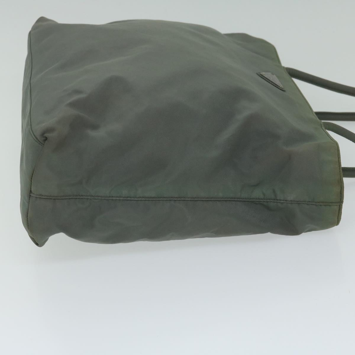 PRADA Hand Bag Nylon Khaki  63982