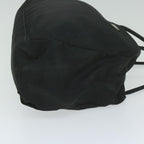PRADA Tote Bag Nylon Black  63983