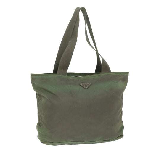 PRADA Tote Bag Nylon Khaki  63985