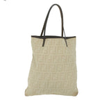 FENDI Zucca Canvas Tote Bag Beige63991