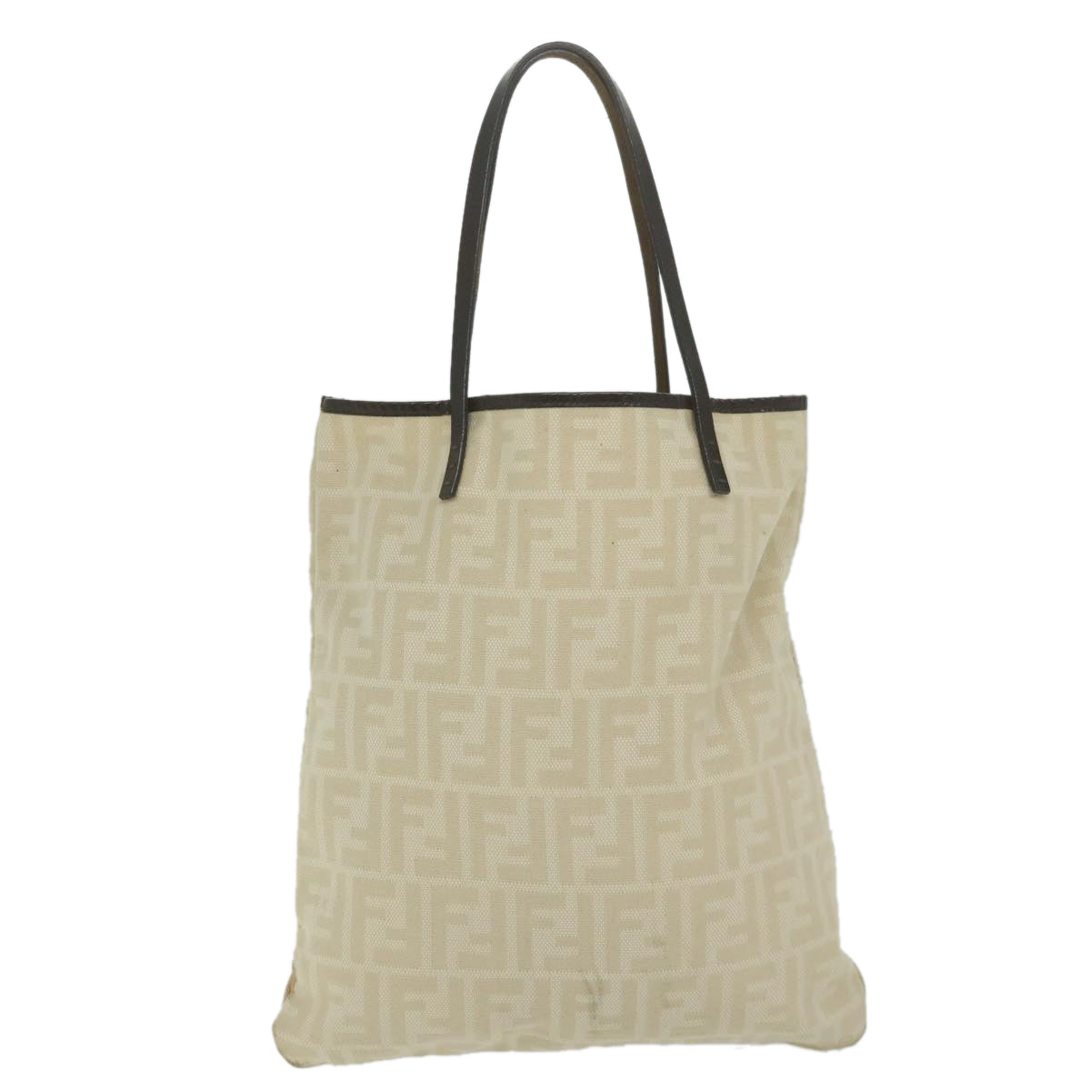 FENDI Zucca Canvas Tote Bag Beige63991