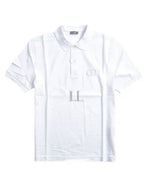 CD Icon Cotton Polo Shirt White Dior