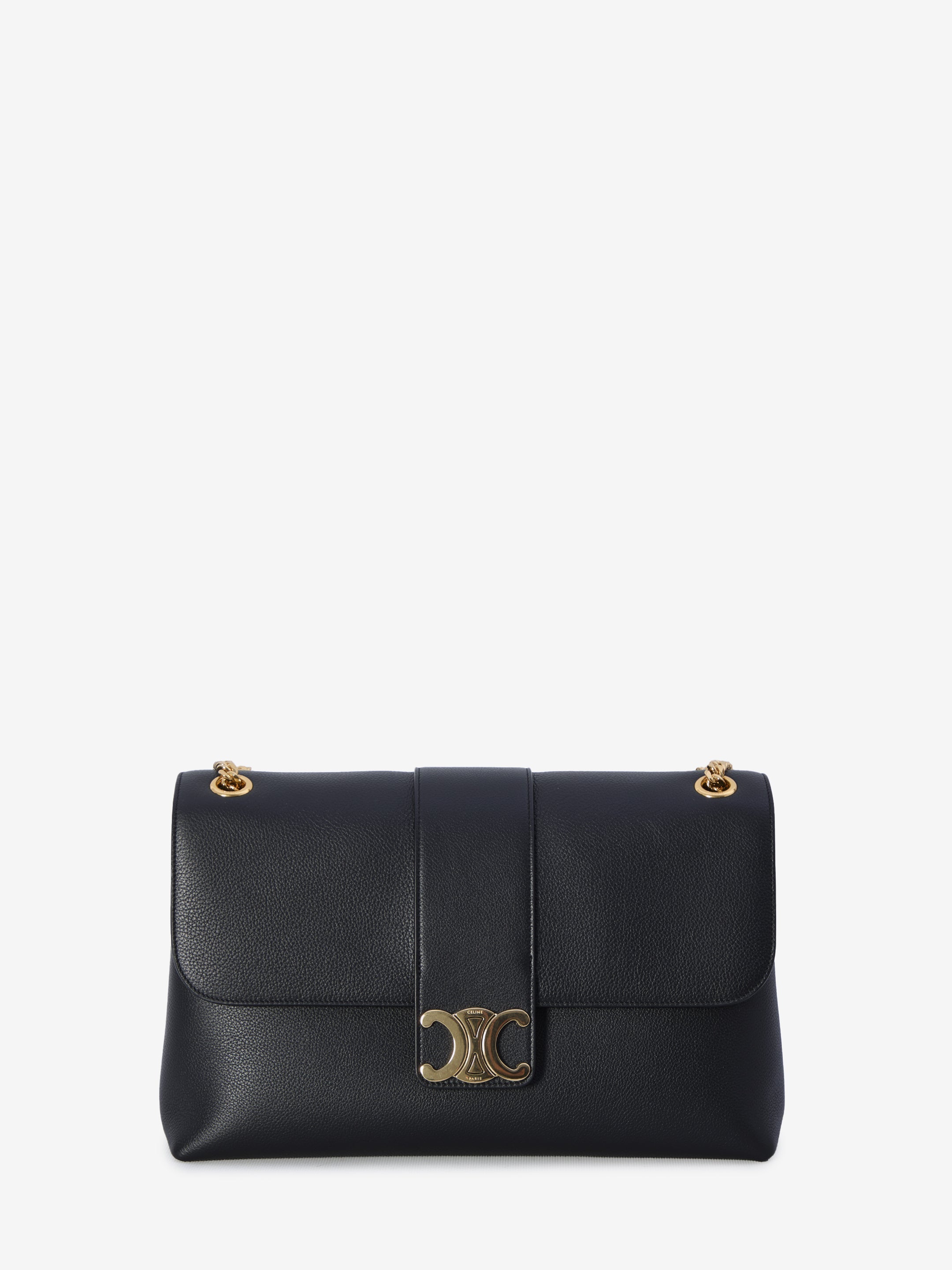 Celine Women's Victoire Large Bag in Black | 118223FDU
