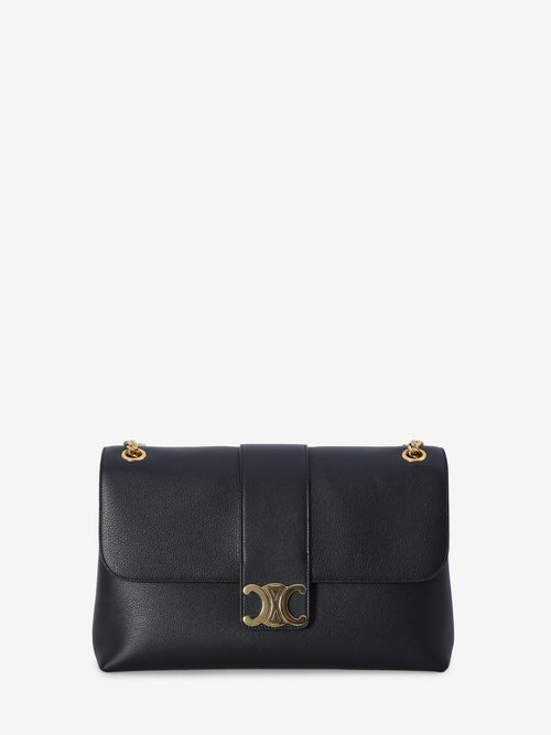 Celine Women's Victoire Large Bag in Black | 118223FDU