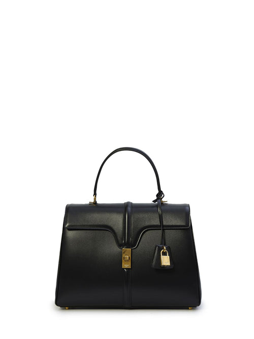 Celine Women's 16 Classique Bag in Black | 187373BEY
