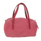PRADA Hand Bag Nylon Pink  64010
