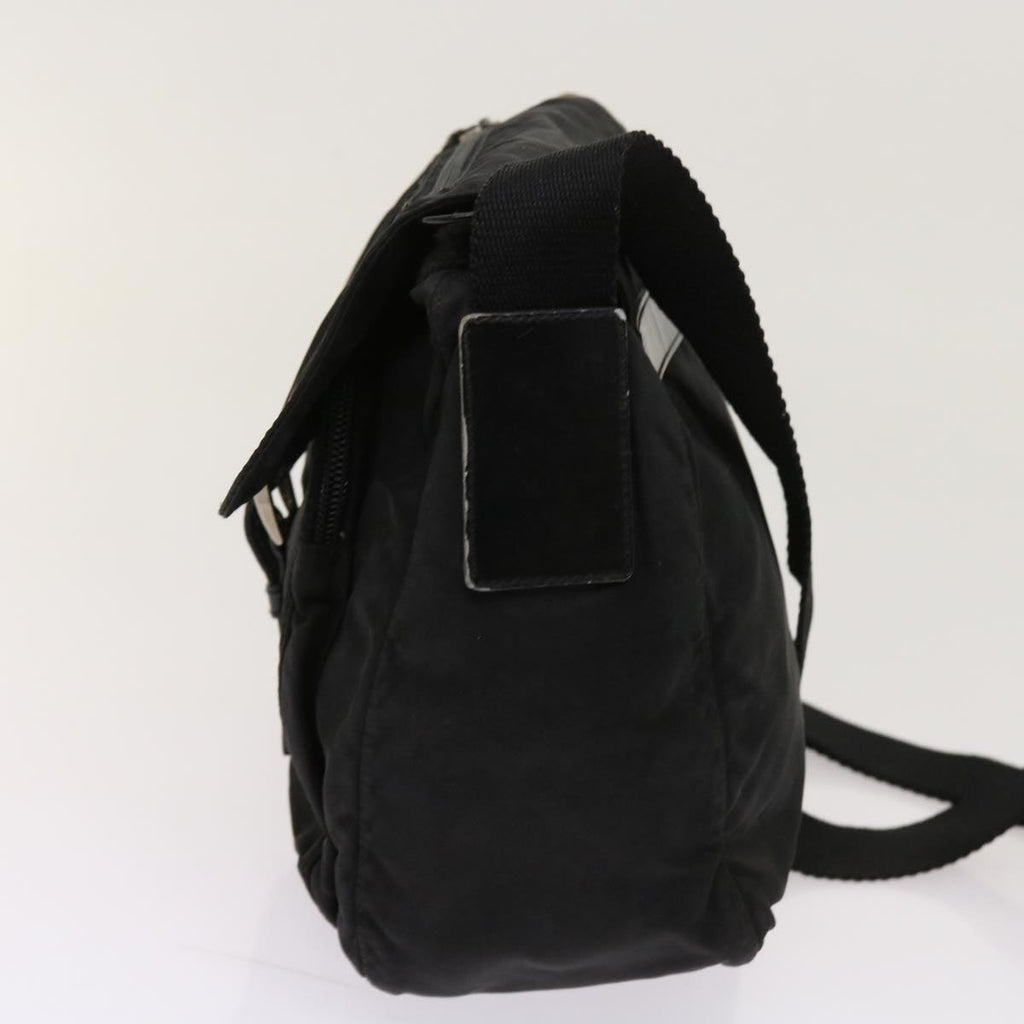 PRADA Shoulder Bag Nylon Black  64011
