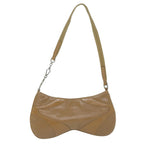 PRADA Shoulder Bag Leather Brown  64047