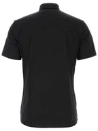 Burberry Organic Cotton Polo Shirt Black
