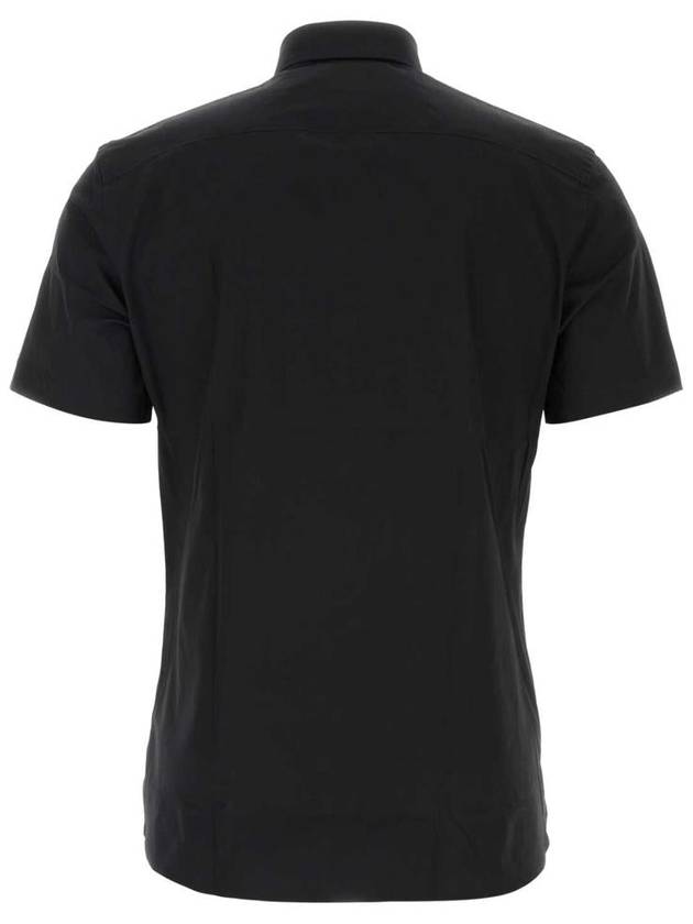 Burberry Organic Cotton Polo Shirt Black