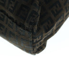 FENDI Zucchino Canvas Tote Bag Brown64110
