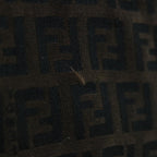 FENDI Zucchino Canvas Tote Bag Brown64110