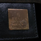 FENDI Zucchino Canvas Tote Bag Brown64110