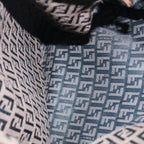 FENDI Zucchino Canvas Tote Bag Brown64110