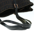FENDI Zucchino Canvas Tote Bag Brown64110